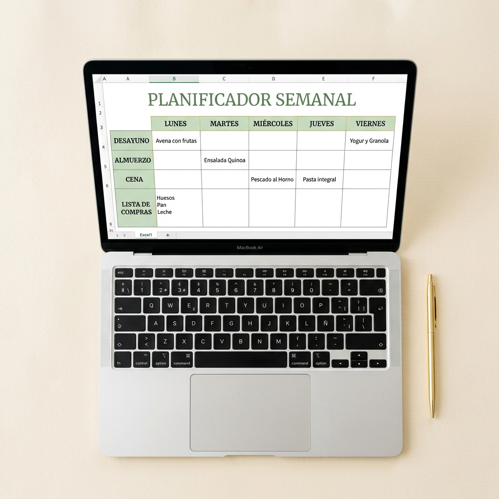 Bono 1 — Planificador Semanal (Excel)